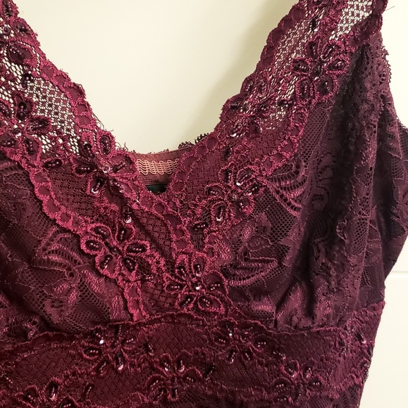 Lace Top with Beading - Picture 1 of 3